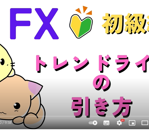 ＦＸ【初級編】水平ライン、トレンドラインの引き方